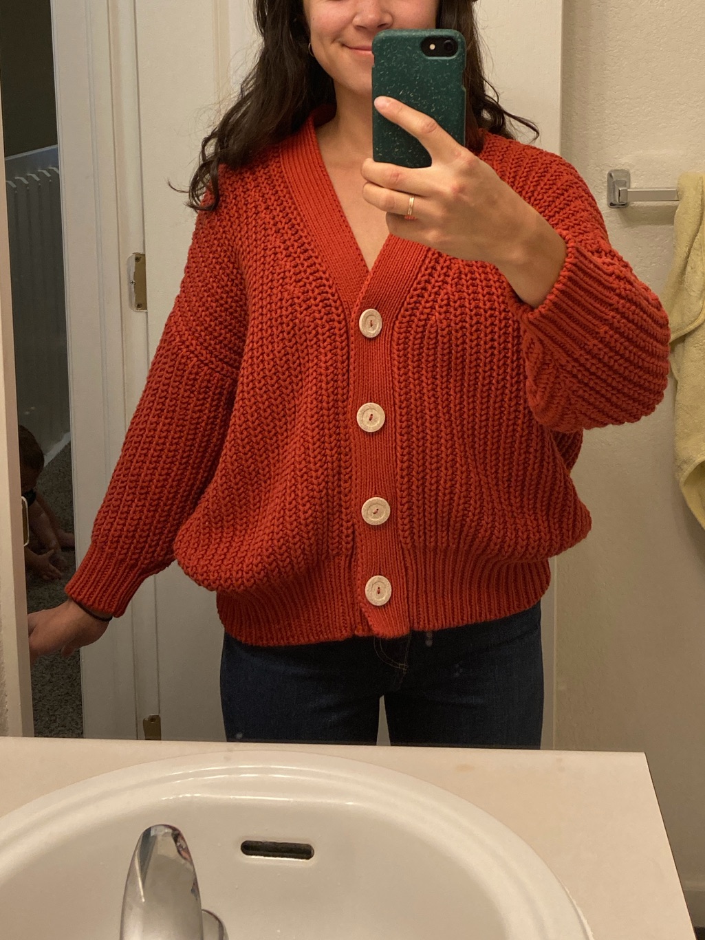 Babaa Cardigan No18 Pimento Dulce — image 6 of 6